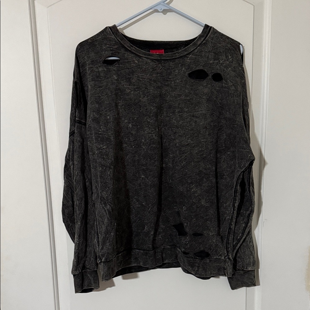 Daytrip Black Knit Top